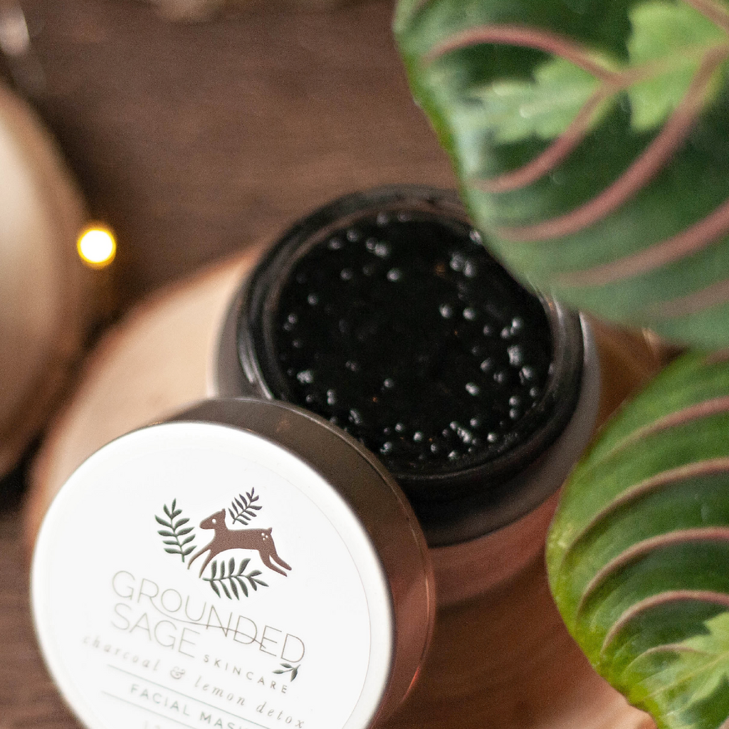 skin detox / activated charcoal / green beauty / skincare products / holistic skincare