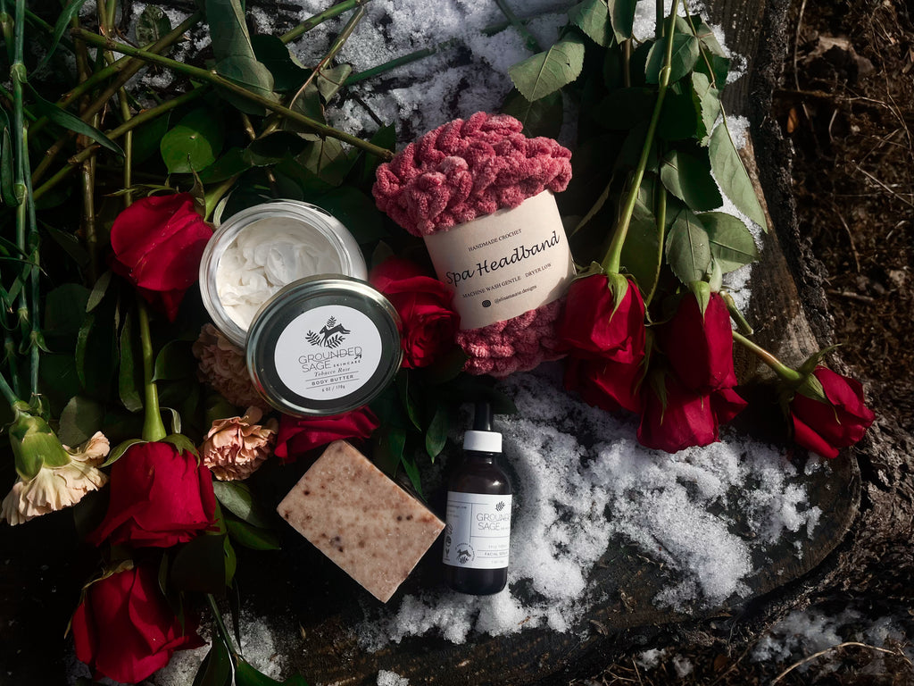 Rose Bundle (Limited Edition February Bundle) Grounded Sage Skincare