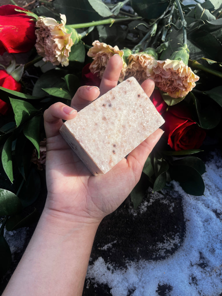 Rosehip Cold Press Soap Bar Grounded Sage Skincare