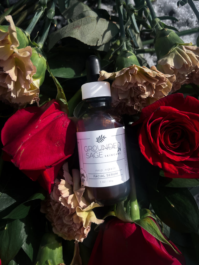 Rosy Repair Facial Serum - Grounded Sage Skincare