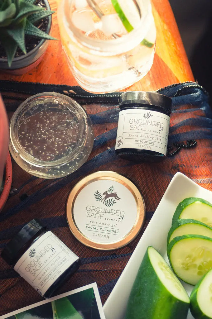 Aloe Lovers Skincare Gift Box Grounded Sage Skincare