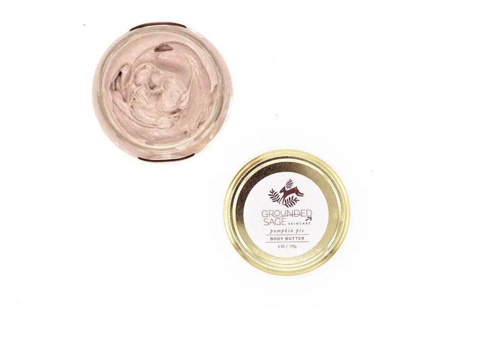 pumpkin pie scent shimmering oil based body butter autumn fall scented cream moisturizer canada