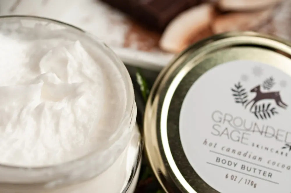 Hot Canadian Cocoa (Maple Hot Chocolate) Holiday Body Butter Grounded Sage Skincare