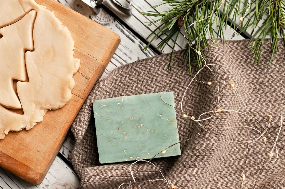 Let it Snow Holiday Handmade Soap Grounded Sage Skincare