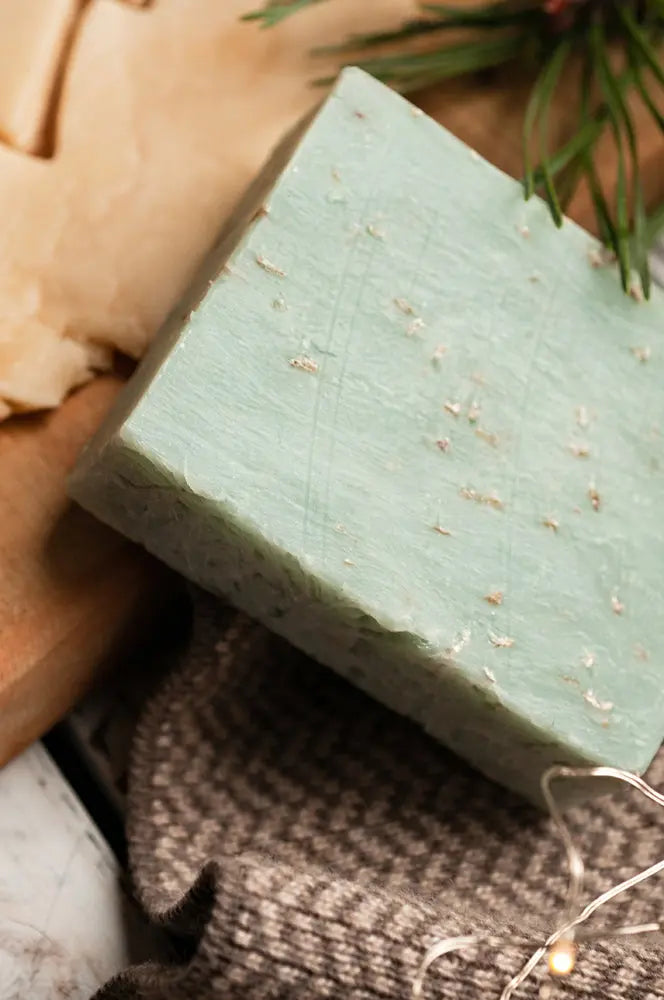 Let it Snow Holiday Handmade Soap Grounded Sage Skincare