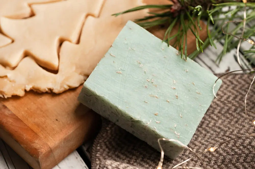 Let it Snow Holiday Handmade Soap Grounded Sage Skincare