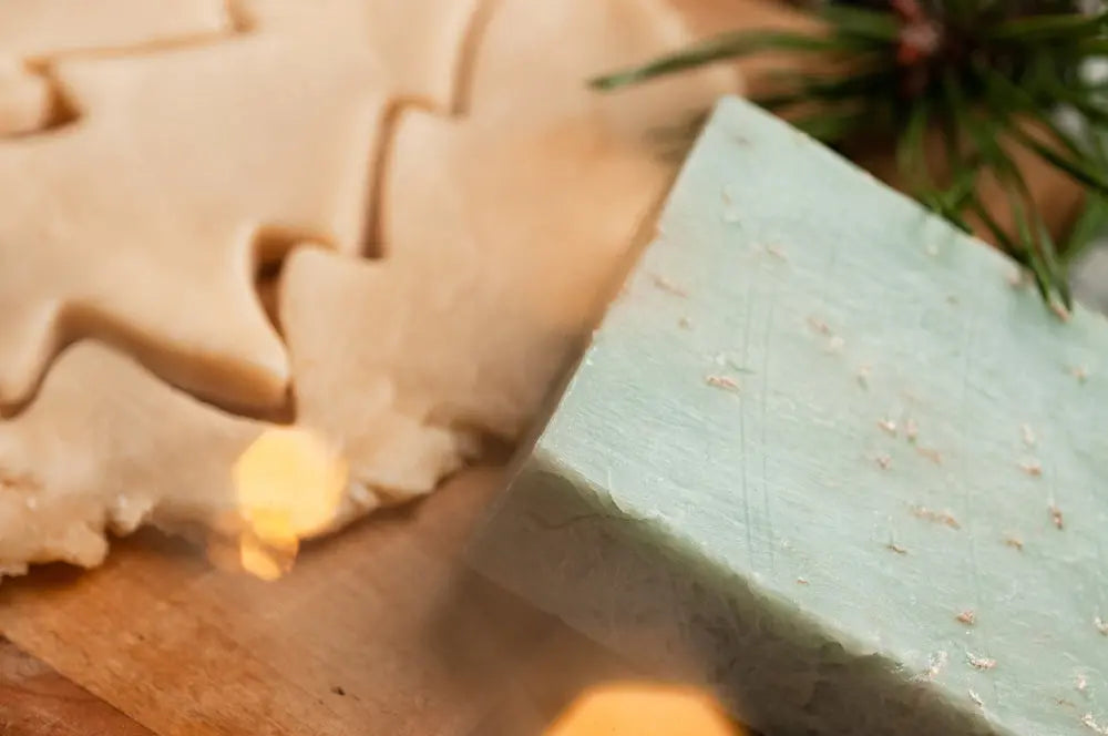 Let it Snow Holiday Handmade Soap Grounded Sage Skincare