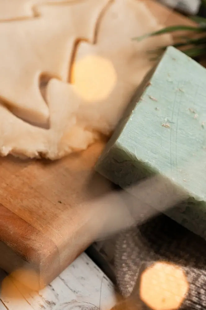 Let it Snow Holiday Handmade Soap Grounded Sage Skincare