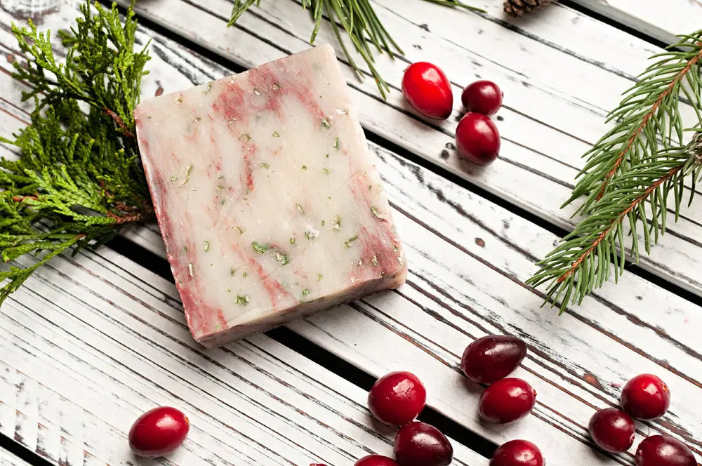Holiday Cheer Handmade Soap Grounded Sage Skincare