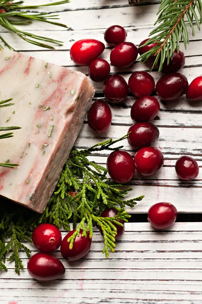 Holiday Cheer Handmade Soap Grounded Sage Skincare