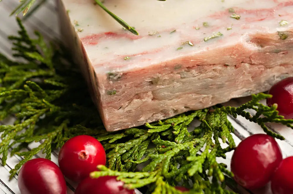 Holiday Cheer Handmade Soap Grounded Sage Skincare