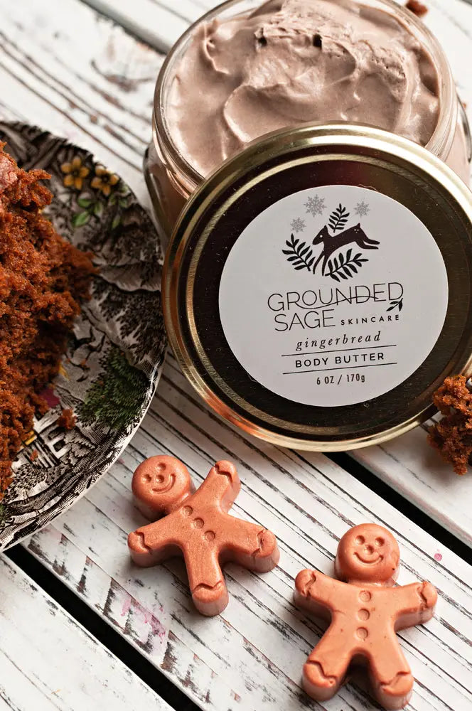 Holiday Body Butter Collection Grounded Sage Skincare