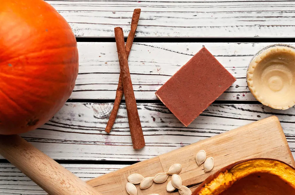Pumpkin Cheesecake Handmade Soap Grounded Sage Skincare