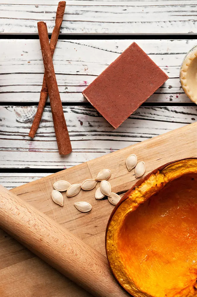 Pumpkin Cheesecake Handmade Soap Grounded Sage Skincare
