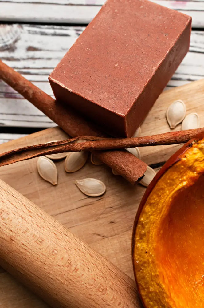 Pumpkin Cheesecake Handmade Soap Grounded Sage Skincare