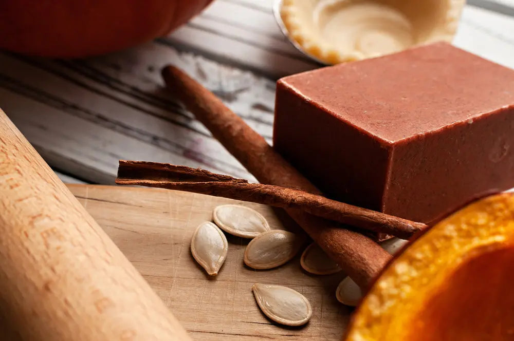 Pumpkin Cheesecake Handmade Soap Grounded Sage Skincare
