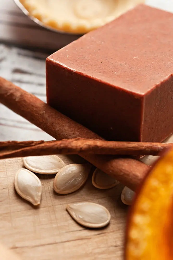 Pumpkin Cheesecake Handmade Soap Grounded Sage Skincare