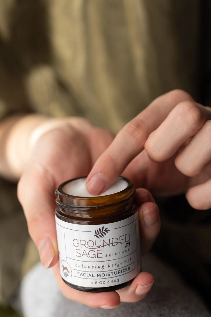 Balancing Bergamot Facial Moisturizer with Aloe Vera