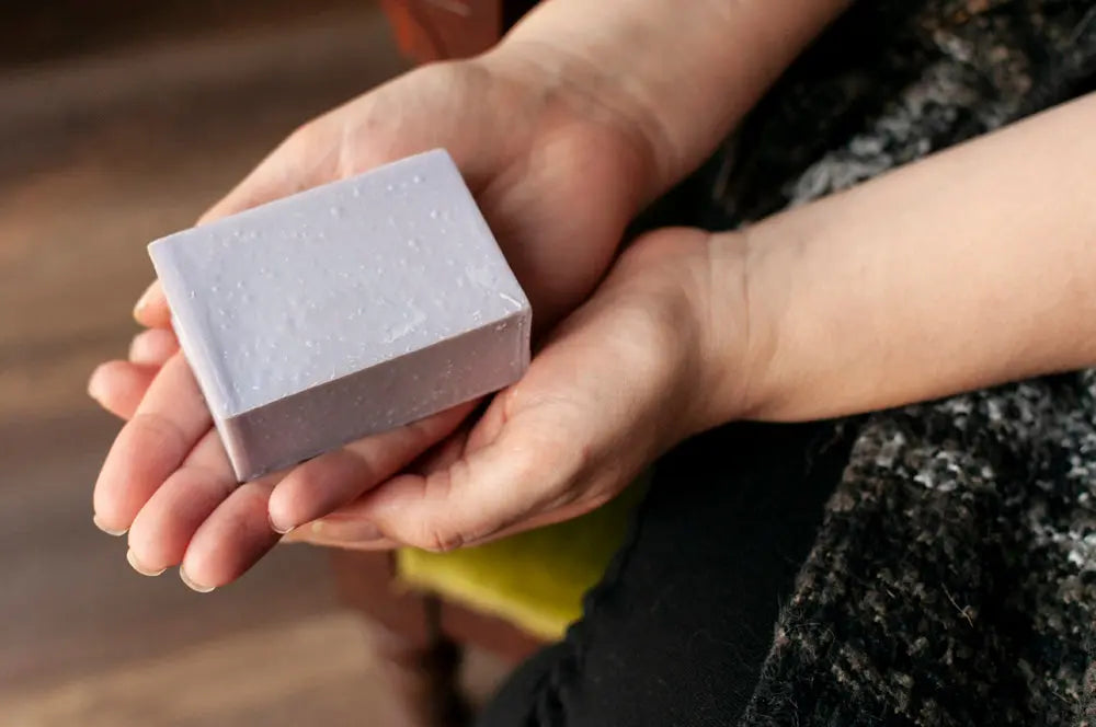 Lavender Lullaby Sensitive Skin Handmade Soap Bar Grounded Sage Skincare