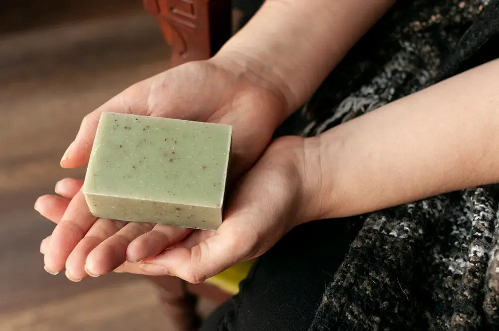 Woodland Trail Earthy Handmade Soap Bar Grounded Sage Skincare