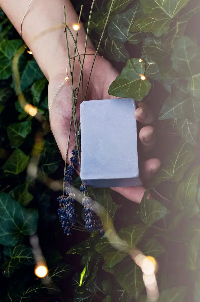 Lavender Lullaby Sensitive Skin Handmade Soap Bar Grounded Sage Skincare