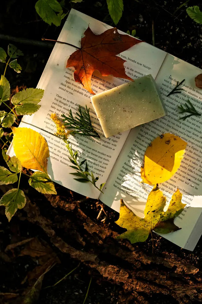 Woodland Trail Earthy Handmade Soap Bar Grounded Sage Skincare