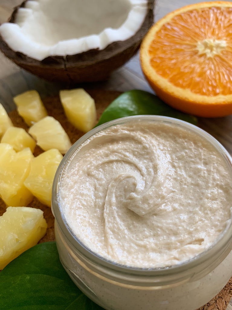 Pineapple Facial Scrub Grounded Sage Skincare